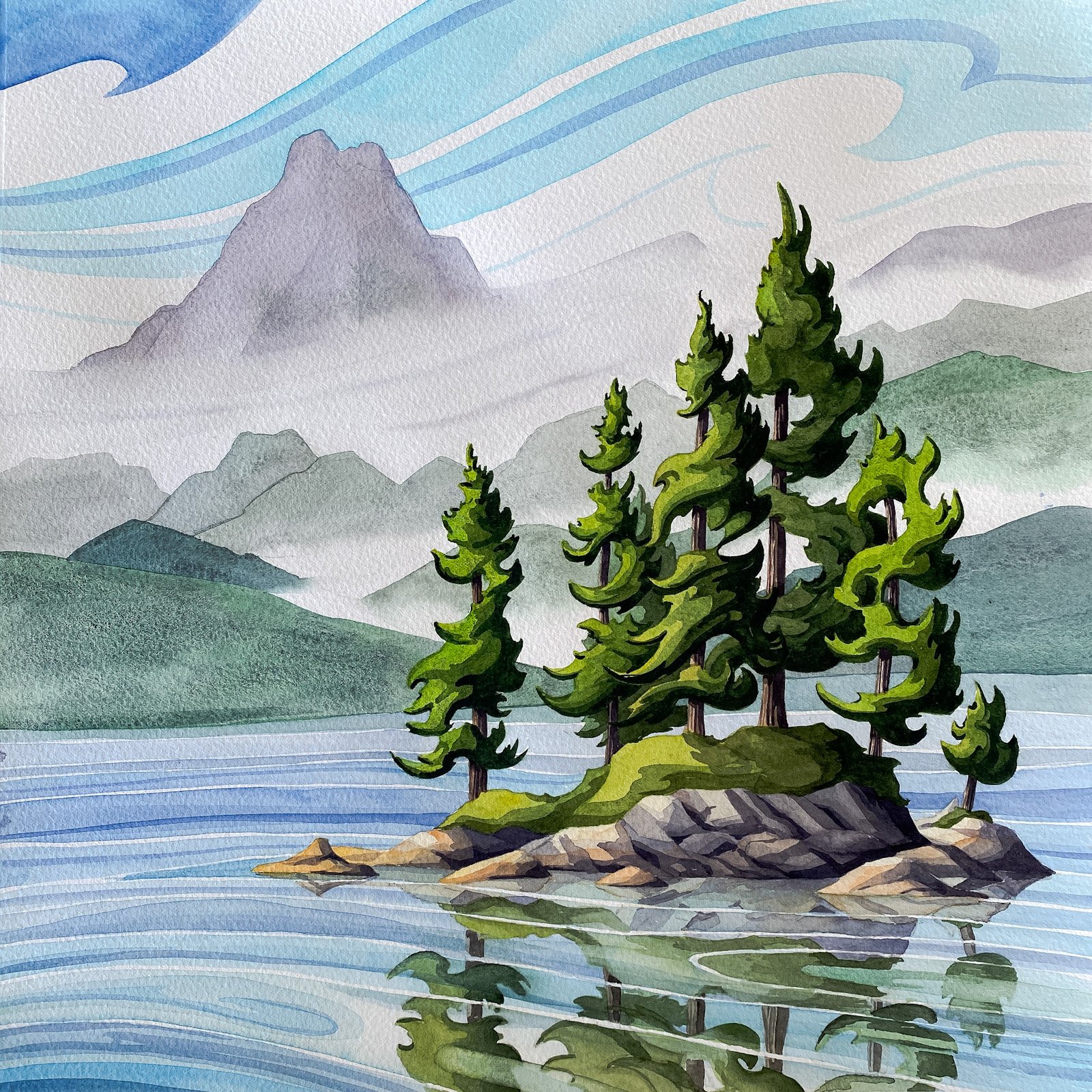 Once Upon A Time 12" x 12"